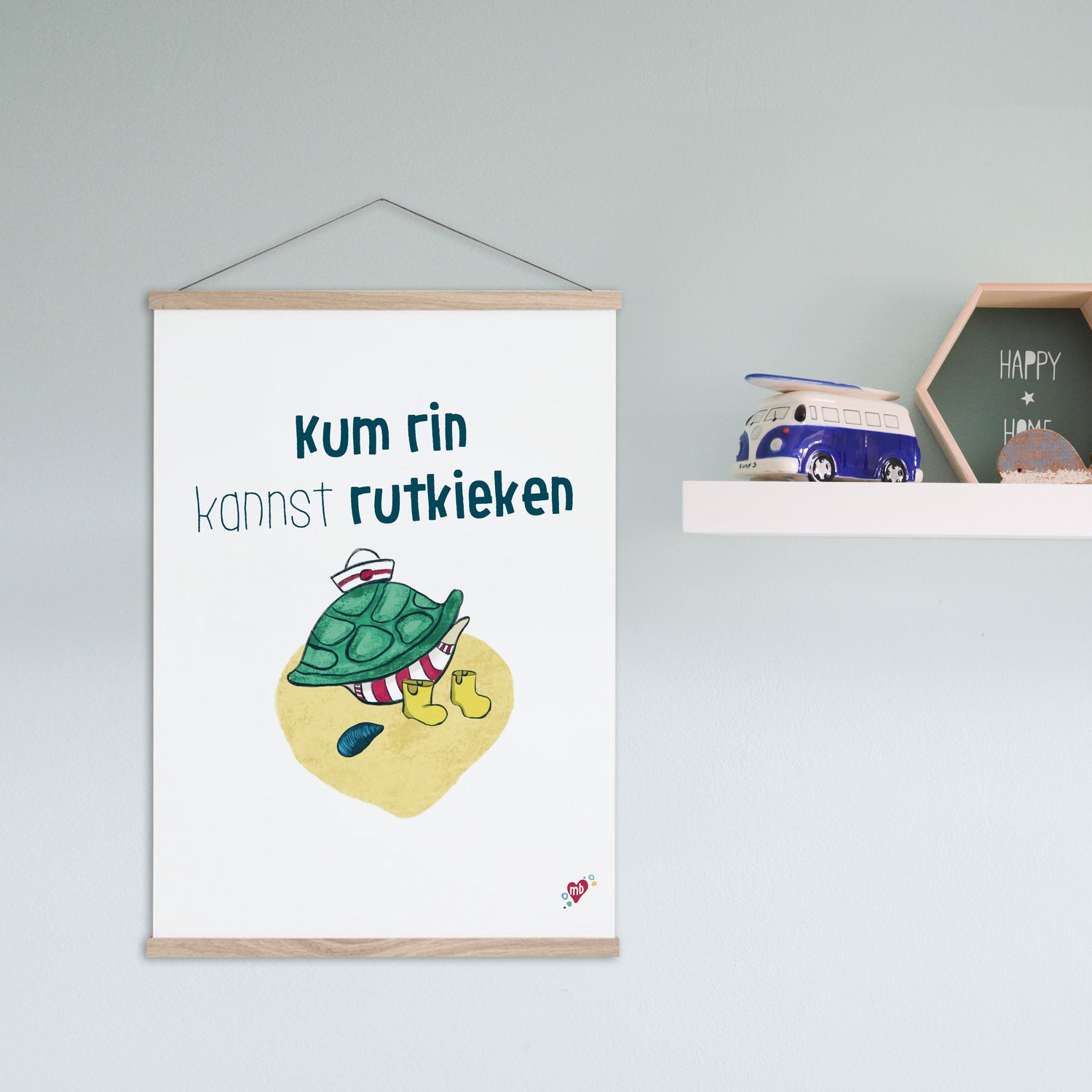 Poster Schildkröte