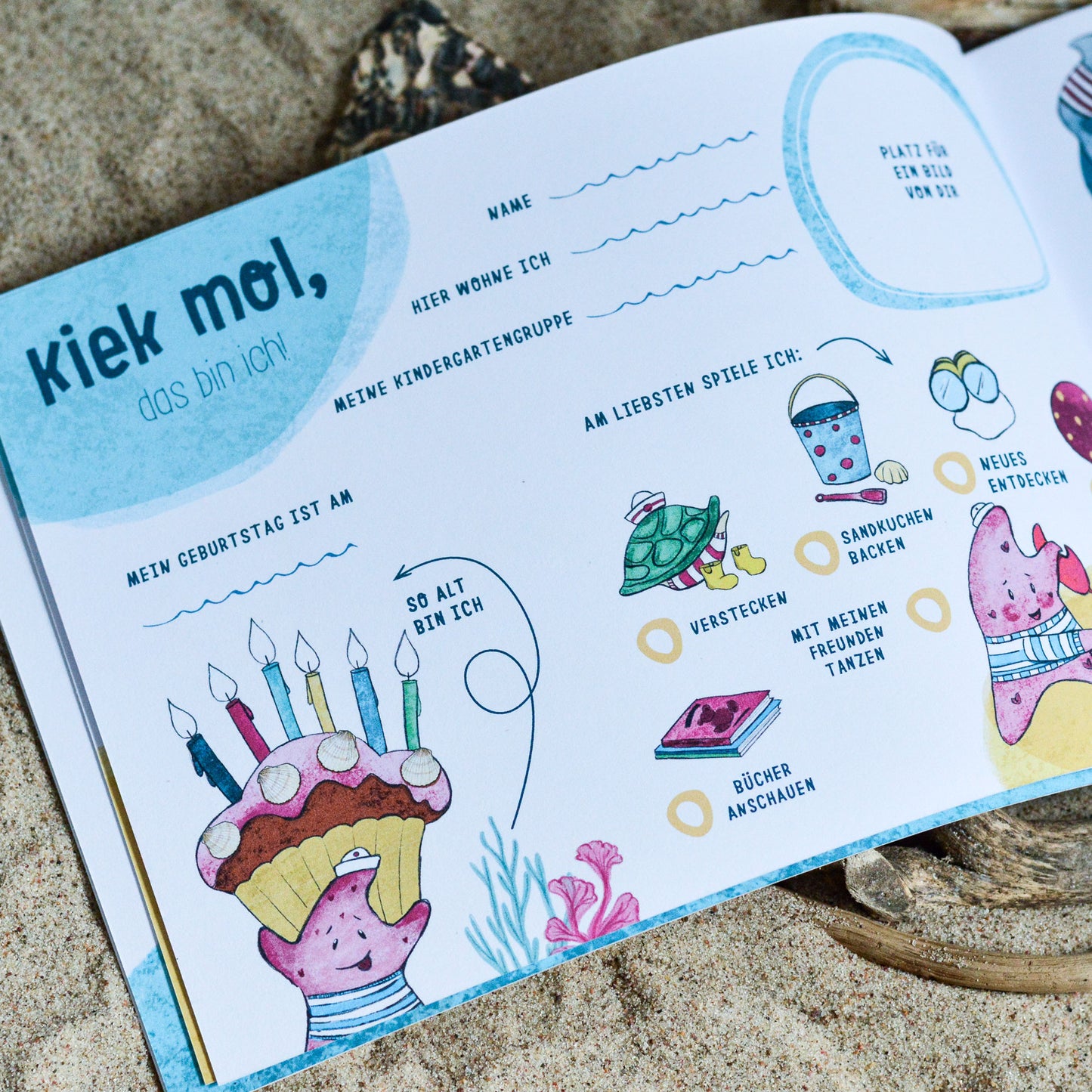 Freundebuch – Kiek mol, meine Kindergartenbande